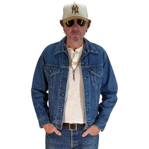 Maat 42US / 52EU. Vintage jaren 80 70506 Levis jack met 4 zakken Gemaakt in de VS