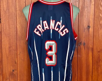 Vintage Champion Houston Rockets Steve Francis NBA Jersey Made USA
