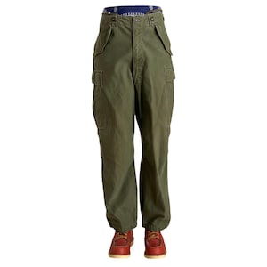 Petit Reg. pantalon militaire américain M-51 vintage fabriqué aux États-Unis