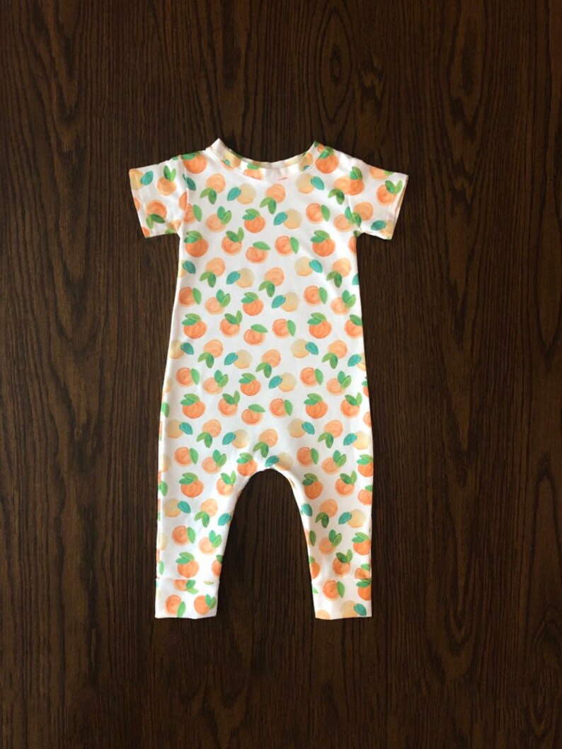PRE-ORDER Peach Romper