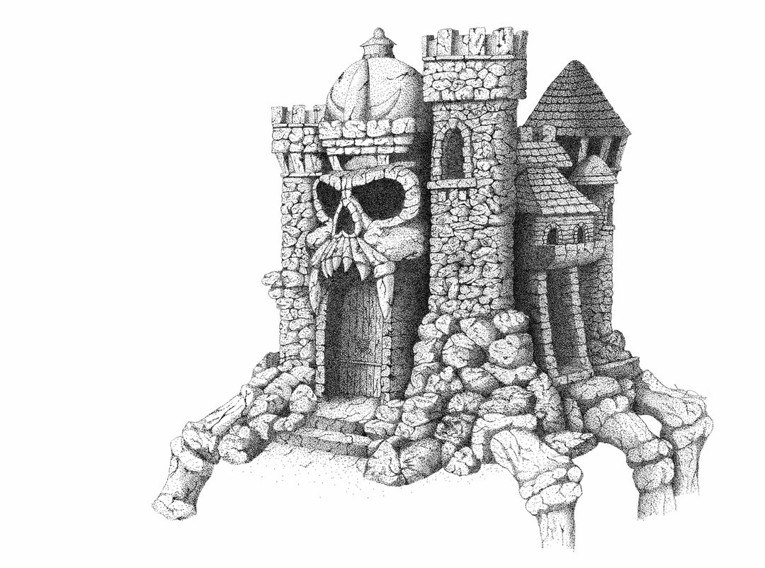 Castle Grayskull Digital File - Etsy