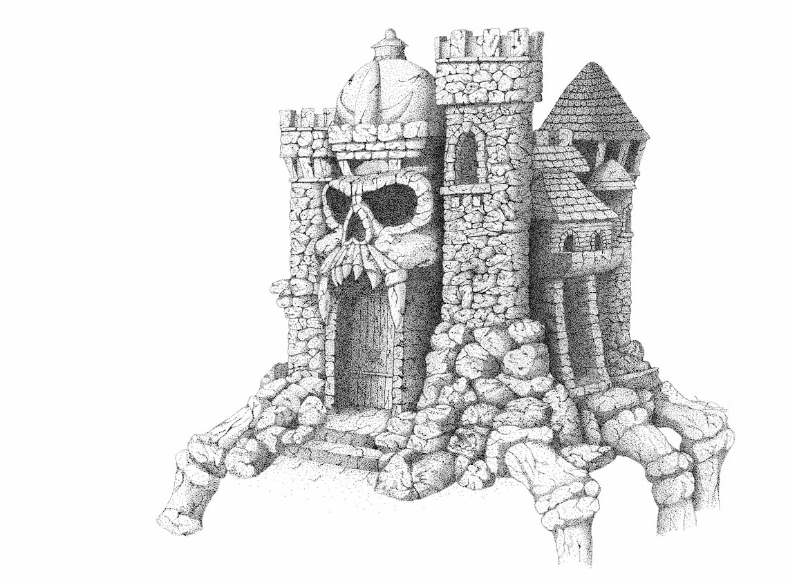 Castle Grayskull Digital File - Etsy