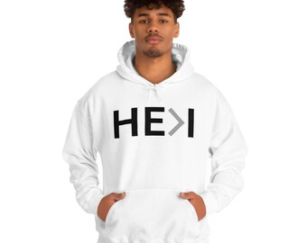 He who is greater than I - Hooded Sweatshirt