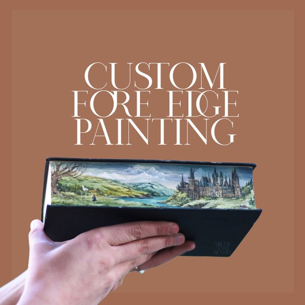 Custom Fore-edge painting DOWN-PAYMENT - 2024