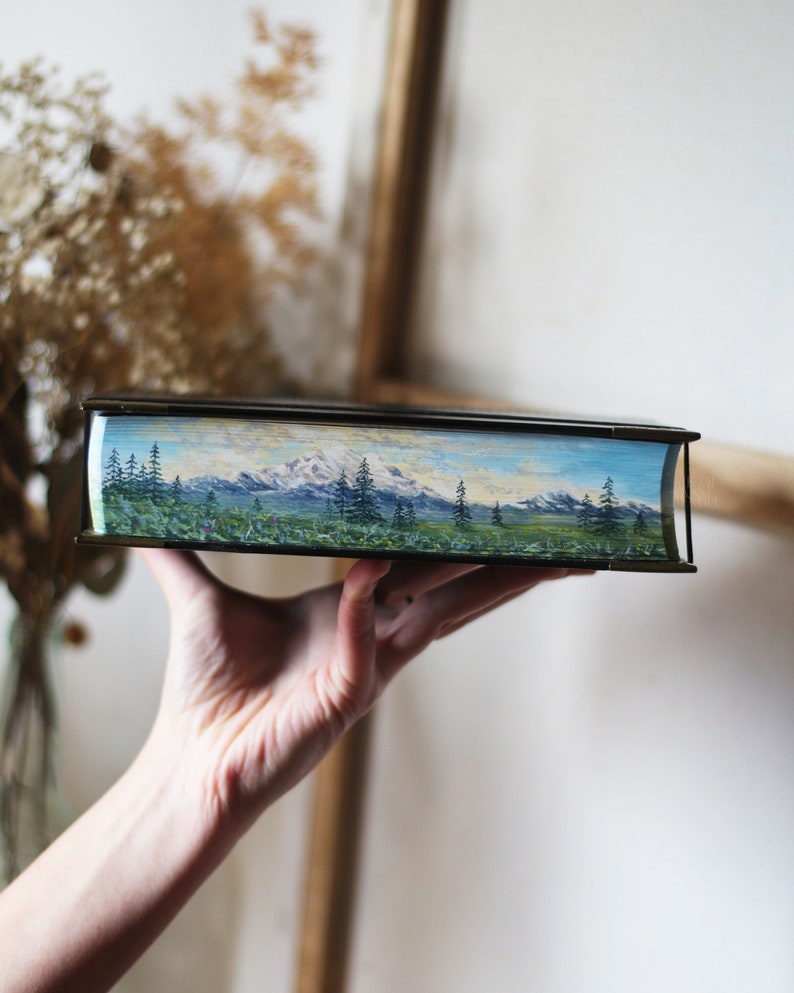 Custom Foreedge Painting DOWNPAYMENT October November Etsy