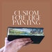 Custom Fore-edge painting DOWN-PAYMENT - NOVEMBER 
