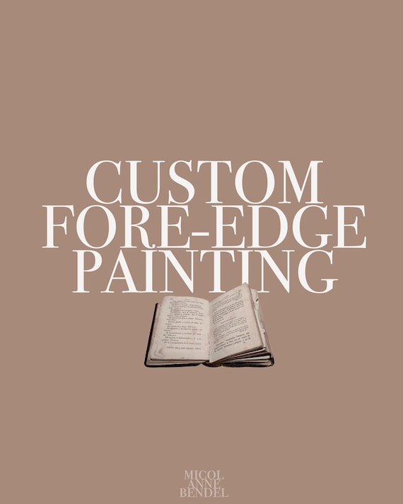 June Custom Foreedge Painting DOWN PAYMENT Etsy