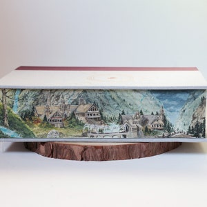 Il Signore degli Anelli DIPINTO DEL BORDO ANTERIORE / Edizione Deluxe / J.R.R. Tolkien/Gran Burrone/Libri fantasy