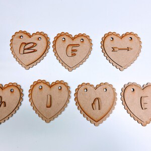Be Mine double heart Garland