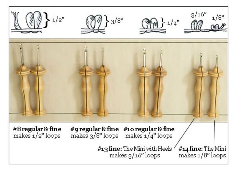 10 FINE OXFORD Punch Needle, Amy Oxford Needle, Punch Needle Tool Etsy