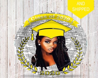 Graduation Paper plates-Dinner Plates-Party Plates-Customed paper plates-Wedding Plates-Baby Shower Plates-Printed