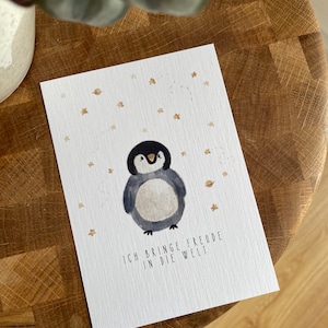 Postkarte Affirmationskarte A6 „ich bringe Freude in die Welt“ Kinder Karte Papeterie Kinderzimmer Geburtstag Geburt