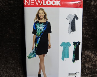 Misses'/Women's Dress Sewing Pattern New Look 10071 (Simplicity) size XS-S-M-L-XL UNCUT