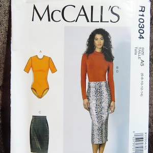 Misses' Top and Skirt Sewing Pattern McCall's 10304 size 6-8-10-12-14 UNCUT image 1