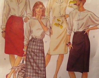 Vintage Women's Skirt Sewing Pattern McCall's 2230 size 12 UNCUT