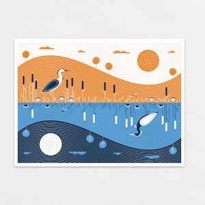 Day and Night - Screen Printed Poster 18x24