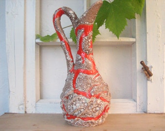 Vallauris Fat Lava Vase