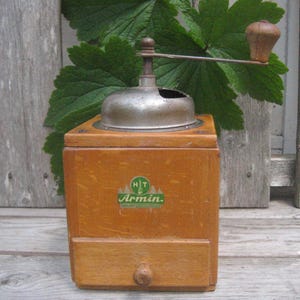Antique shabby coffee grinder Armin Trösser