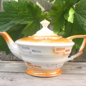Extravagant small Art Deco teapot 0.75 l