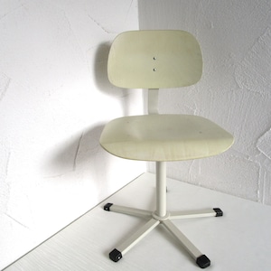 Vintage Stuhl Industriestil Industriedesign Holz Metall
