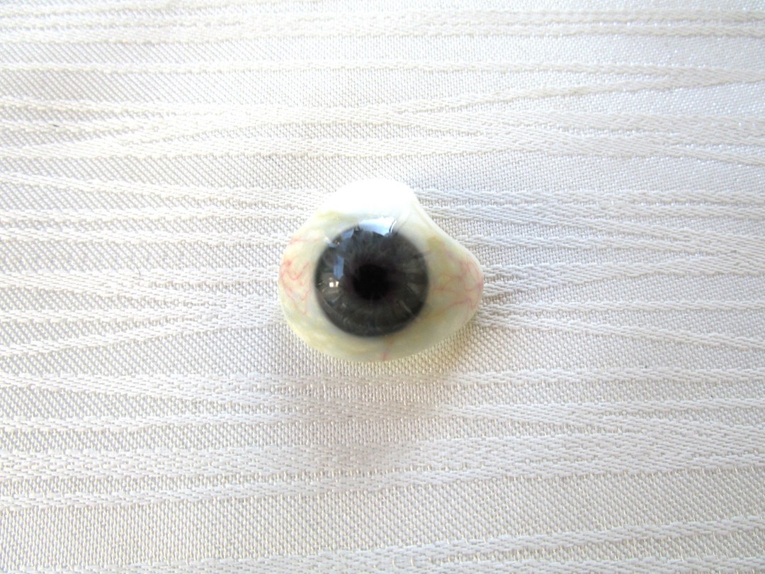 Vintage Glass Eye Prosthetic Eye Jewelry Making Dolls Etsy