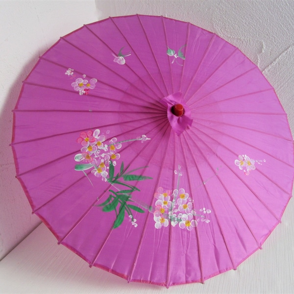 Parasol Fabric Shade Shade Sun Shade Pink Fabric Wood