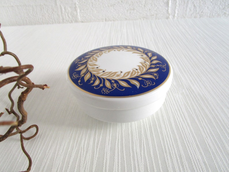 Vintage lidded box porcelain jewelry box storage order decoration Thomas Germany image 1