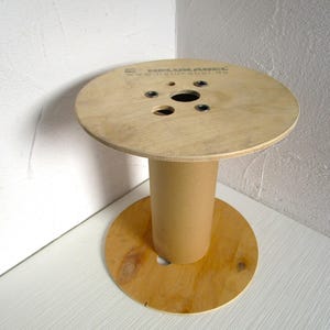 Kabeltrommel Holz Pappe leer Spule Tisch Deko basteln