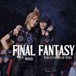 Final Fantasy Cold Colors - Photoshop PSD