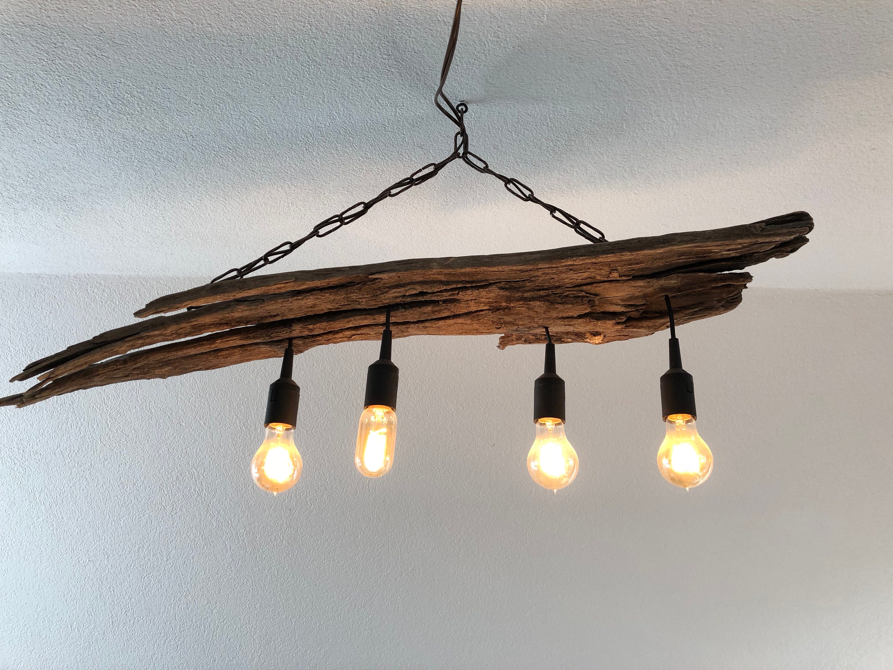 Treibholz Lampe Handgefertigt Unikat Warmes Gemütliches