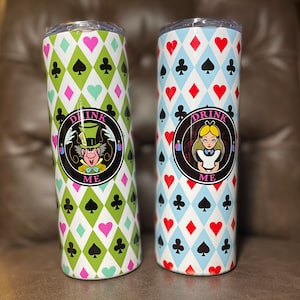 Alice in Wonderland 20oz Coffee Tumbler