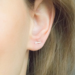 Sale Double Piercing Earring Double Piercing Staple Etsy
