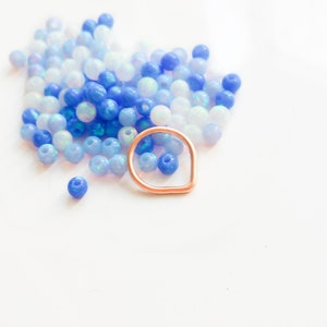 Rose gold septum ring, triangle septum ring, septum piercing, Gold Septum, nose ring, septum jewelry