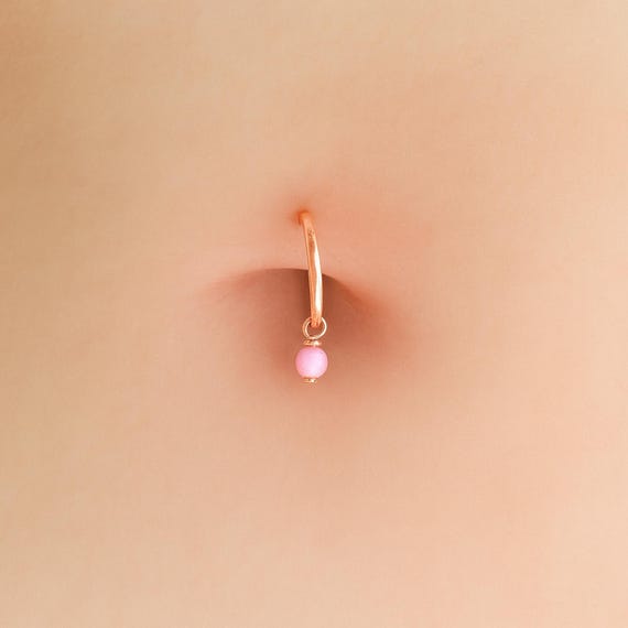 Buy Belly Ring Opal, Navel Ring Belly Piercing Tiny Belly Ring