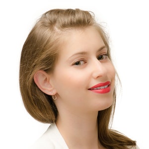 Ear Jacket, Gold Earrings, Ear Jacket Earring, drop ear jacket, back front, front back earrings, double sided earring