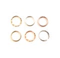 Hoop Piercing - Hoop Earring - Tiny Hoops - Septum Daith Tragus Rook Helix - Simple Hoops Earrings product logo