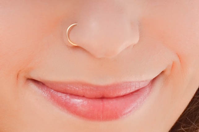 Simple Septum Ring Gold Septum Nose 