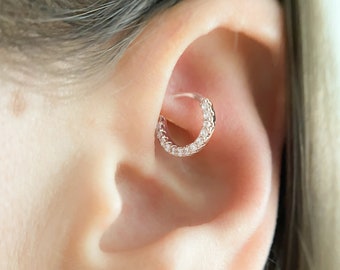 Rook Piercing - Rook Earring - Rook Hoop - Gold Rook