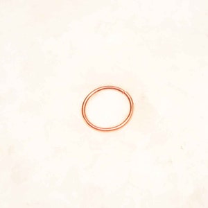 Mother Day Gold Nose Hoop, nose ring, Gold Nose Ring, thin nose ring, septum ring, helix ring, simple image 3