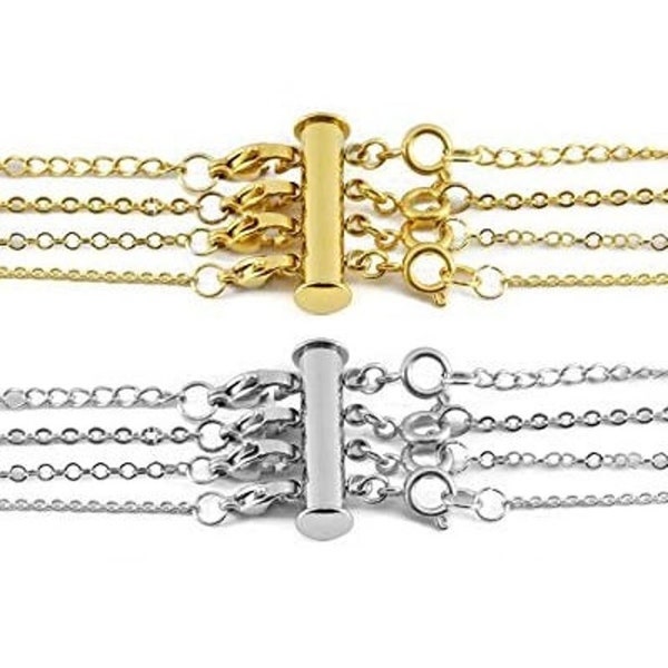 Multi Necklace Clasp Etsy