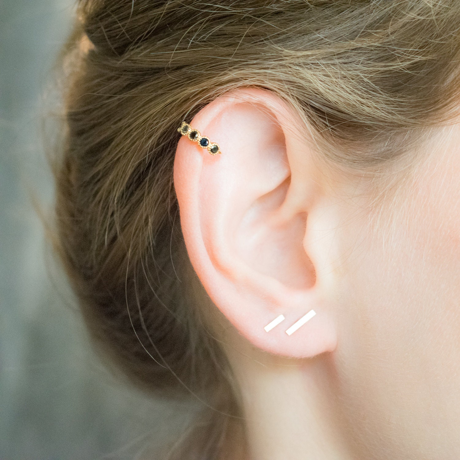 Black on sale helix earring