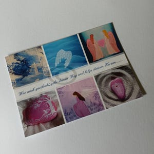 Postkarte Engel,Schutzengel,