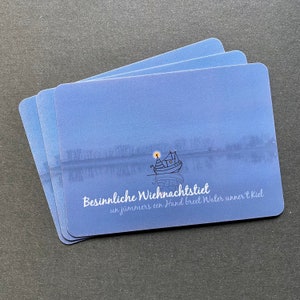 Plattdeutsche Weihnachtspostkarten (10 Stück)