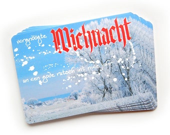 Plattdeutsche Christmas Cards (10 pieces)