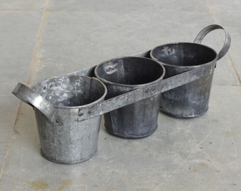 Macetero 3 maceteros, jardinera, macetero, macetero, contenedor para plantas