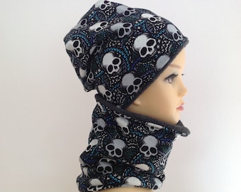 Sombrero fresco, gorro de invierno para KU50-53 cm, lazo de bufanda de sombrero, sombrero de los niños.