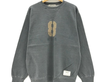 Nice! Avirex LTD USN Crewneck Long Sleeve Sweatshirt Big Logo Pull Over Jumper Men Clothing / Streetwear / Military Fashion / XL Fit