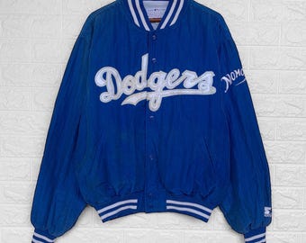 Vintage 90s Starter MLB Dodgers Varsity Jacket Embroidered Logo