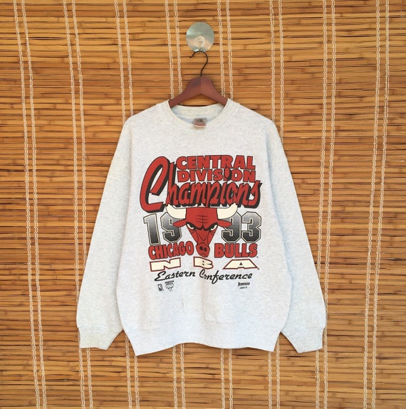 Vintage Chicago Bulls Crewneck Sweatshirt Embroidered Size XXL