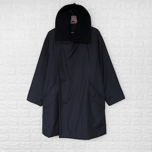 Vintage 90s Issey Miyake Men Overcoat Long Jacket Faded